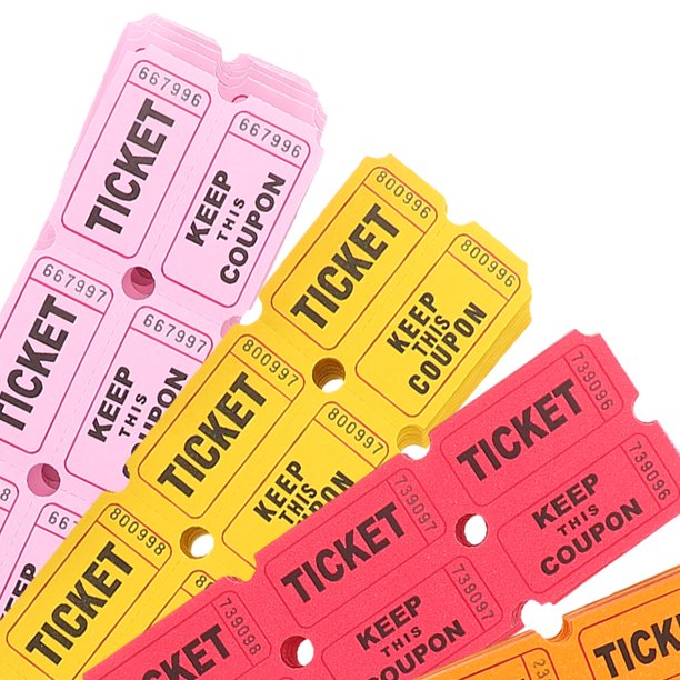 Billet De Tombola à Imprimer FUNNETOYU Rouleau De 400 Billets De Tombola Rose - Tickets De Loterie Pour Fêtes, Mariages Et Anniversaires Billet De Tombola à Imprimer FUNNETOYU Rouleau De 400 Billets De Tombola Rose - Tickets De Loterie Pour Fêtes, Mariages Et Anniversaires