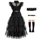 thumbnail image 1 of NWZSM-Vestidos de Carnaval Addams para niña, traje de Cosplay para niño adolescente, Vestidos de noche de fiesta de malla, 5, 10 y 14 años, novedad de 2023, 1 of 5