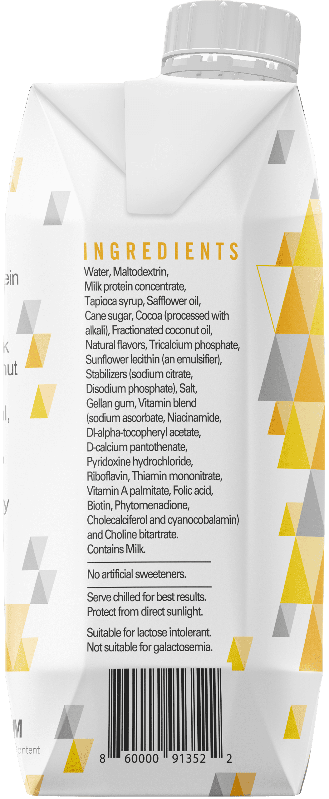 Reason High Calorie Ready to Drink Beverage, NSF Certified for Sport, Chocolate, 12 Pack, 11 fl oz