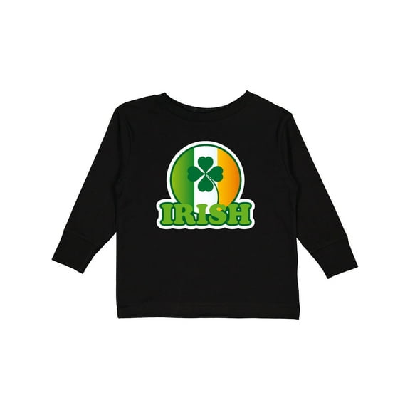 Inktastic St Patricks Day Cute Irish Boys or Girls Long Sleeve Toddler T-Shirt