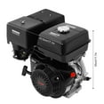 thumbnail image 5 of 4-stroke 15HP Single Cylinder Gasoline Engine 420cc Horizontal Gas Engine, 5 of 14