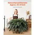 thumbnail image 2 of VEVOR Artificial Boston Ferns Large Plastic Fern 88 Branches Indoor Outdoor Decor, 2 of 8
