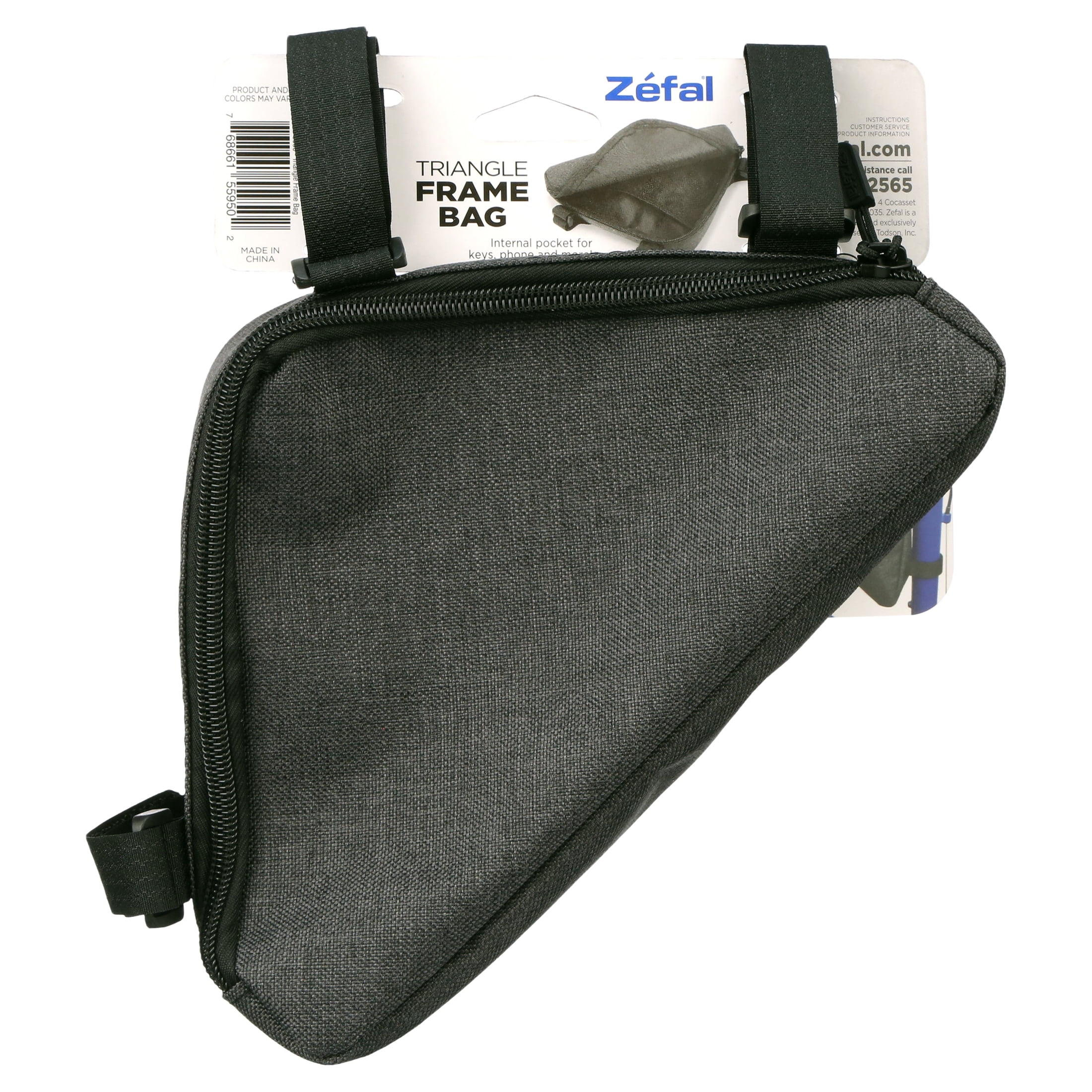 Zefal Triangle Frame Bike Bag (Easy Install, Huge Storage) - Walmart.com Zefal Triangle Frame Bike Bag (Easy Install, Huge Storage) - Walmart.com