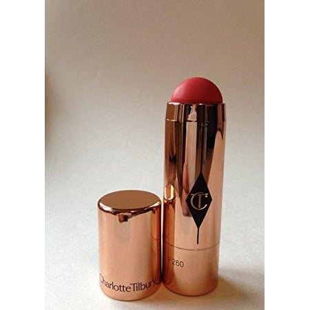charlotte tilbury beach stick lip to cheek dewy coulor pop cream blush - es verda - 0.23 oz full size charlotte tilbury beach stick lip to cheek dewy coulor pop cream blush - es verda - 0.23 oz full size