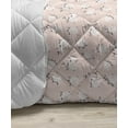 thumbnail image 3 of Floral Country Down Alternative Comforter, Cluttered Garden Elements Branches Leaves and Doodle Hearts, Microfiber Quilt for All Season, 5 Sizes, Army Green and Multicolor, by Ambesonne, 3 of 3
