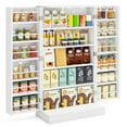 thumbnail image 6 of Resenkos 41-Inch Tall White Kitchen Pantry Cabinet with Doors and Adjustable Shelves, 6 of 8