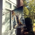 thumbnail image 2 of Belgian Malinois Spooky Halloween House Flag 28 in x 40 in, 2 of 7
