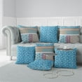 thumbnail image 6 of Bouquet Haven Throw Pillow with Removable Cover in White 16x16, 6 of 6