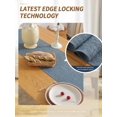 thumbnail image 3 of GHSDFBB Rustic Table Runner Boho Style, Handmade Tassels Navy Table Runner 90 Inches Long for Home Dining,Coffee Table,Kitchen,13x90, 3 of 7