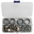 thumbnail image 1 of 124Pcs Picture Hanging Wire Kit,Photo Frame Hanging Kit,Picture Hanging Kit with Nails for Wall Moun, 1 of 5