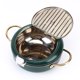 thumbnail image 1 of Olla Para Freír Olla para freír Cocina 304 Acero inoxidable Olla para freír con termómetro Sywqhk Libre de BPA, 1 of 9