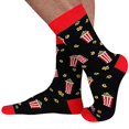 thumbnail image 2 of Women Men If You Can Read This Crew Socks Funny Tacos Sushi Popcorn Patterns Novelty Saying Letters Gifts Cotton Tube Stockings, 2 of 4