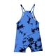 thumbnail image 3 of Odeerbi 5-14 Años Niñas Traje de Verano Cute Tie-Dye Camisola Romper Casual Respirable Comfortable Overalls Pantalones Cortos Con Bolsillos, 3 of 5