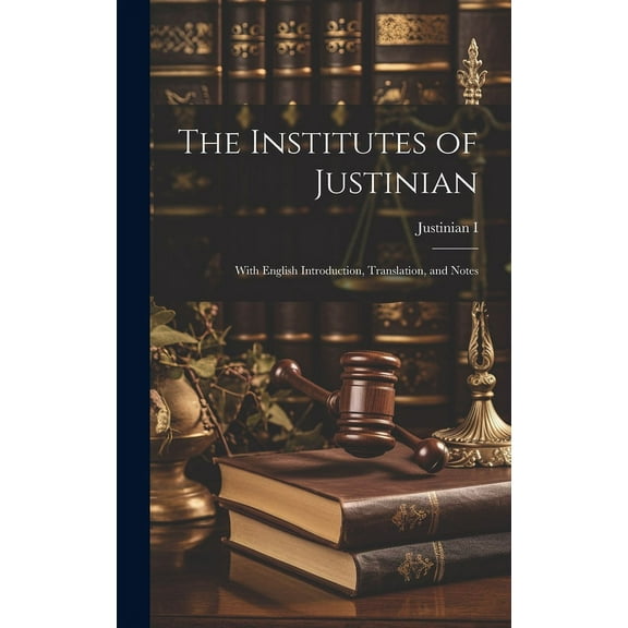 The Institutes of Justinian: With English Introduction, Translation, and Notes (Hardcover) by Justinian I