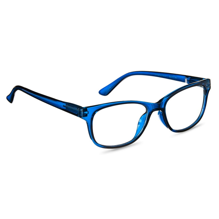 Equate Adult Blue Light Square Glasses, Blue HSA/FSA Eligible
