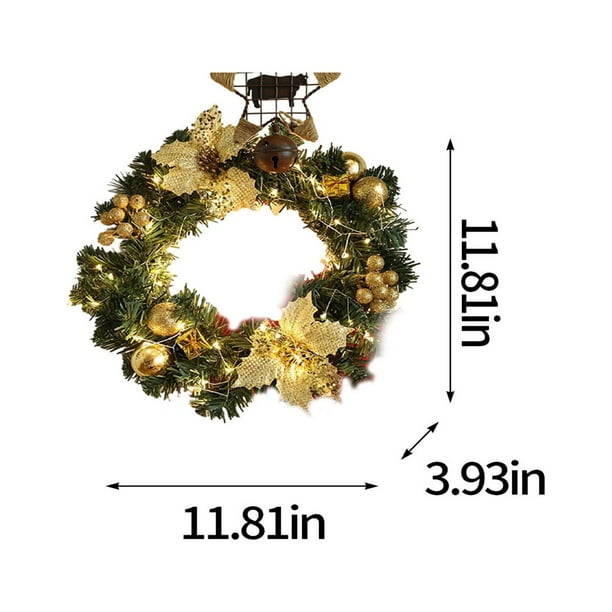 Decoraciones Navideñas Para Corona - 107 Piezas, Conos, Frutos, Estrellas, Para Manualidades Y Mesa