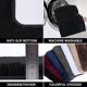 thumbnail image 5 of Alfombras de baño Astarin, antideslizantes, lavables y absorbentes de microfibra para bañera, suaves y peludas, para suelo, bañera y ducha, de secado rápido (40,6 x 60,9 cm, color negro), 5 of 8
