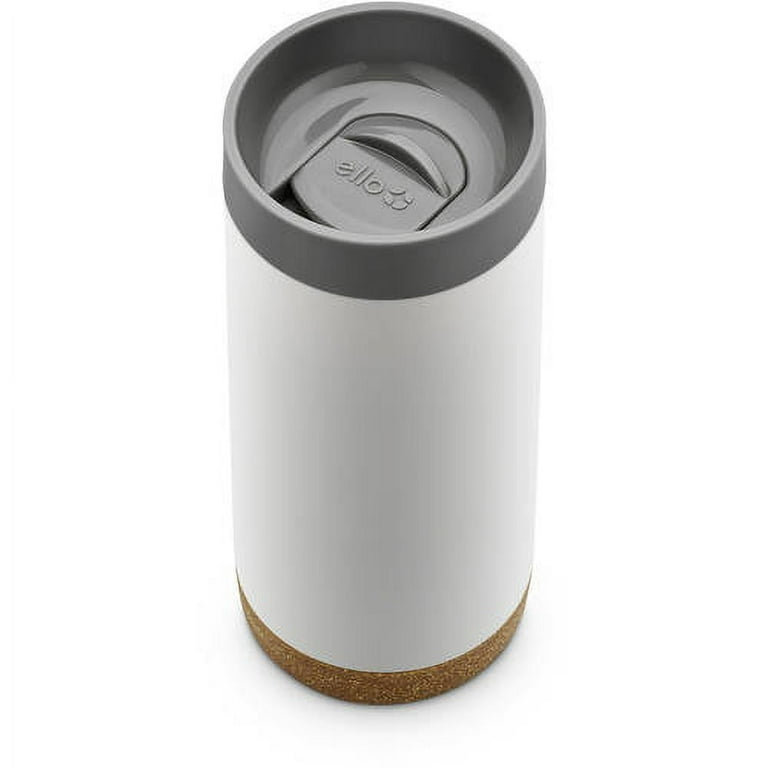 Ello Campy Vacuum-Insulated Stainless Steel Travel Mug Grey