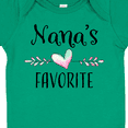 thumbnail image 4 of Inktastic Nana's Favorite- Heart Grandchild Boys or Girls Baby Bodysuit, 4 of 5