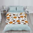 thumbnail image 4 of Sport Ball Basketball Soccer Football Baseball Throw Blanket Soft Bed Bedding Warm Cozy Plush Flannel Fleece Blankets Gifts for Boys Teens Men, Sofa Couch Bedroom Home Decor, 60x80, 4 of 6