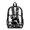 Paw Pattern Black, variant on SEANATIVE Clear PVC Backpack for Kids Transparent School Bag Cute Printed Bookbag Clear Bag with Front Pocket Students Rucksack for Middle High School, Dachshund Dog Cowboy Hat Pattern