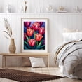 thumbnail image 6 of Diamond Art Kits for Adults - 5d Tulip Blossom Stained Glass Art Diamond Painting for Adults, Diamond Art for Adults Beginners, Diamond Painting Kits for Adults for Home Wall Decor, 6 of 7