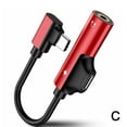 thumbnail image 1 of 2/1*USB-C TypeC To3.5mm Jack AUX Casque Audio Répartiteurs Adaptateurs Chargement HOT D3B0, 1 of 6