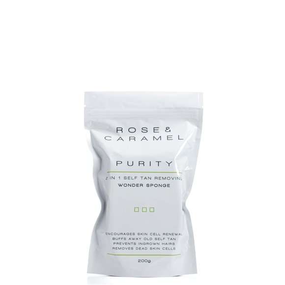 Esponja jabonosa Rose & Caramel Purity Tan Remover 200 g