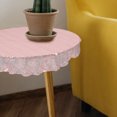 thumbnail image 4 of HEALEEP Nappe du Réveillon du Nouvel An Nappe Blanche Effet Pailleté 1 Ensemble pour Fêtes, 4 of 8