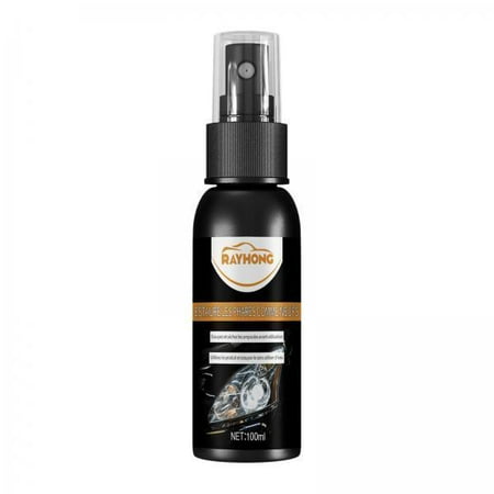 Tnarru 6xCar Headlight Renewal Polish Car Assecories Car Headlight Repair Fluid Spray 100ml