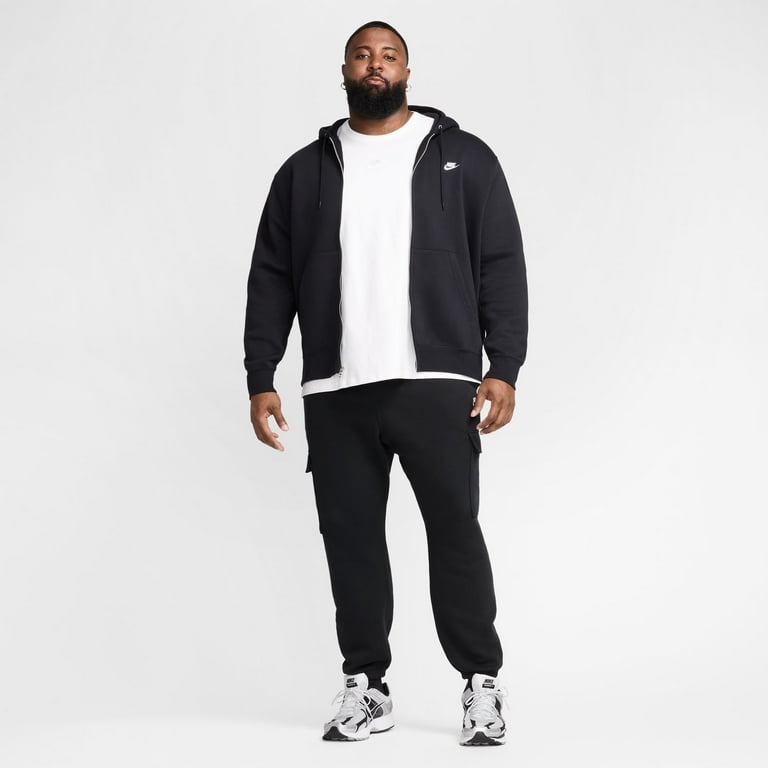 Men's Nike Sportswear Club Fleece Full-Zip Hoodie Color: Jade