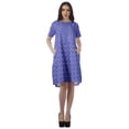 thumbnail image 2 of Moomaya Printed Loose A-Line Dress With Pockets Short Sleeve Dresses Women, 2 of 6