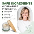 thumbnail image 6 of Living Well with Dr. Michelle Natural Probiotic Deodorant | Unscented for Men & Women | Aluminum-Free & Paraben-Free | Safe for Sensitive Skin, 6 of 8