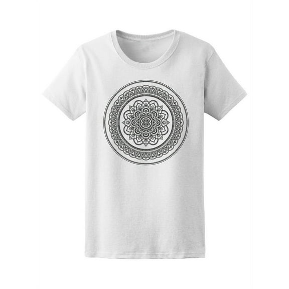 Gorgeous Floral Vintage Mandala Tee Women's -Image by Shutterstock