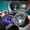 thumbnail image 6 of Wancle Burr Coffee Grinder - Electric Coffee Bean Grinder - Adjustable with 28 Settings - 2-12 Cups - Professional Electric Flat Burr Grinder (Plastic, Black), 6 of 7