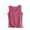 thumbnail image 3 of JDQJBZ Womens Sleeveless Sweater Vest Thermal Solid Color V Neck Warm Layering Undershirt Top, 3 of 4