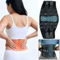 thumbnail image 4 of Back Brace for Lower Back Pain, 4 Stays Ergonomic Support Brace with Comfortable 3D Pad, Easy to Put On/Off Lumbar Support Belt, 4 of 7