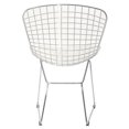 thumbnail image 4 of Hawthorne Collections Chaise de Salle à Manger en Blanc, 4 of 6