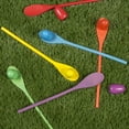thumbnail image 3 of Hey Play 6-Player Wooden Egg and Spoon Race Game for Birthday Parties, 3 of 6