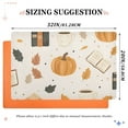 thumbnail image 6 of Yayeee Doormat for Indoor Entrance 32" x 20" Non Slippery Floor Rug, Beige Fall Pumpkin, 6 of 8
