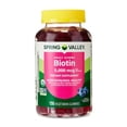thumbnail image 6 of (3 pack) Spring Valley Organic Biotin Vegetarian Gummies, Blueberry Flavor, 5000 mcg, 150 Count, 6 of 13