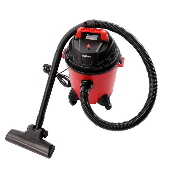 Portable 1.34HP Wet Dry Vacuum 4 Gallon Small Shop Vac Cleaner Hose Lightweight,HX-2020 1000W Red