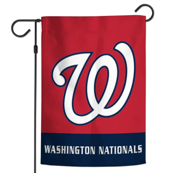 WinCraft Washington Nationals 12" x 18" Applique Garden Flag