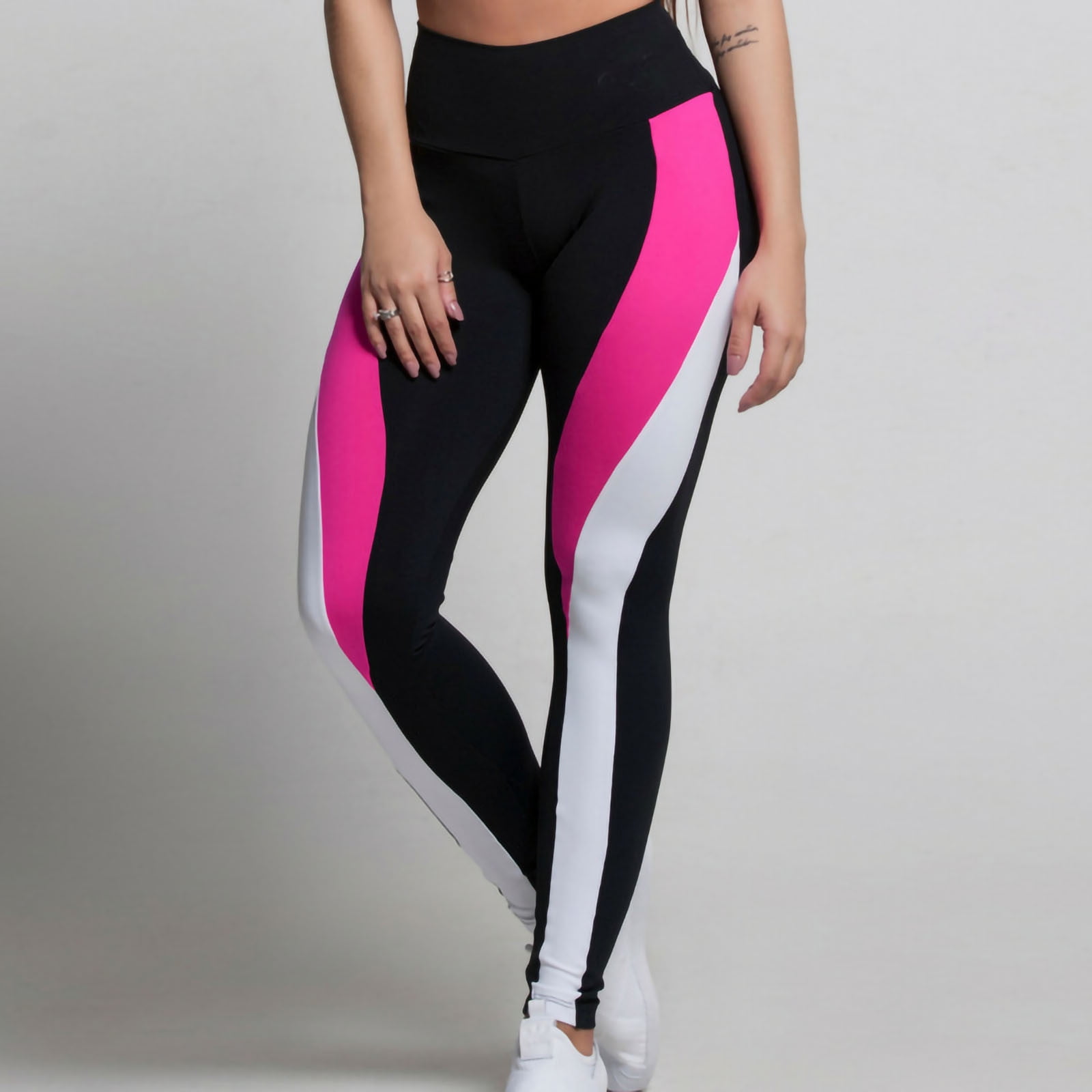 printed bootcut leggings
