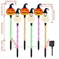 thumbnail image 2 of 6-Pack Solar Garden Lights, Waterproof Led Stakes Auto On/Off 8-Hour Glow, Spooky Yard Decor For Trick-Or-Treat, 2 of 7