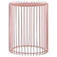 thumbnail image 1 of Bouclair Pink Wire Side Table, 1 of 2