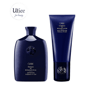 Oribe Shine Bright Collection Shampoo (8.5oz) and Conditioner (6.8oz) for Brilliance and Shine
