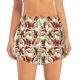 thumbnail image 2 of Balery Christmas Hat bear Pantalones cortos deportivos para mujer con forro y dos bolsillos, elásticos, para entrenamiento, gimnasio, yoga-XX-Large, 2 of 7