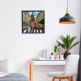 thumbnail image 3 of Stupell Industries Contemporary Fashion Girl in Big City Black Framed Giclee Art, 12 x 12, by Tara Boone, 3 of 8