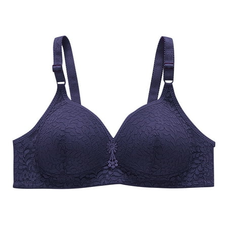 

JDEFEG Plus Size Lingerie for Women 5X Women s No Steel Ring Breathable Mesh Bra Large Size Big Comfort Underwear Women s Thin Push Up Bra Stockings for Women Lingerie Garter Lace Blue L